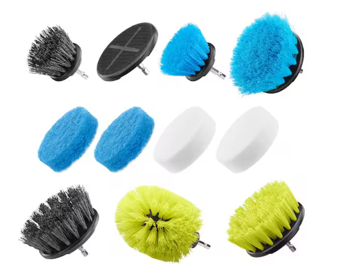 Ryobi A955PBK223 11-Piece Scrubber Accessory Kit