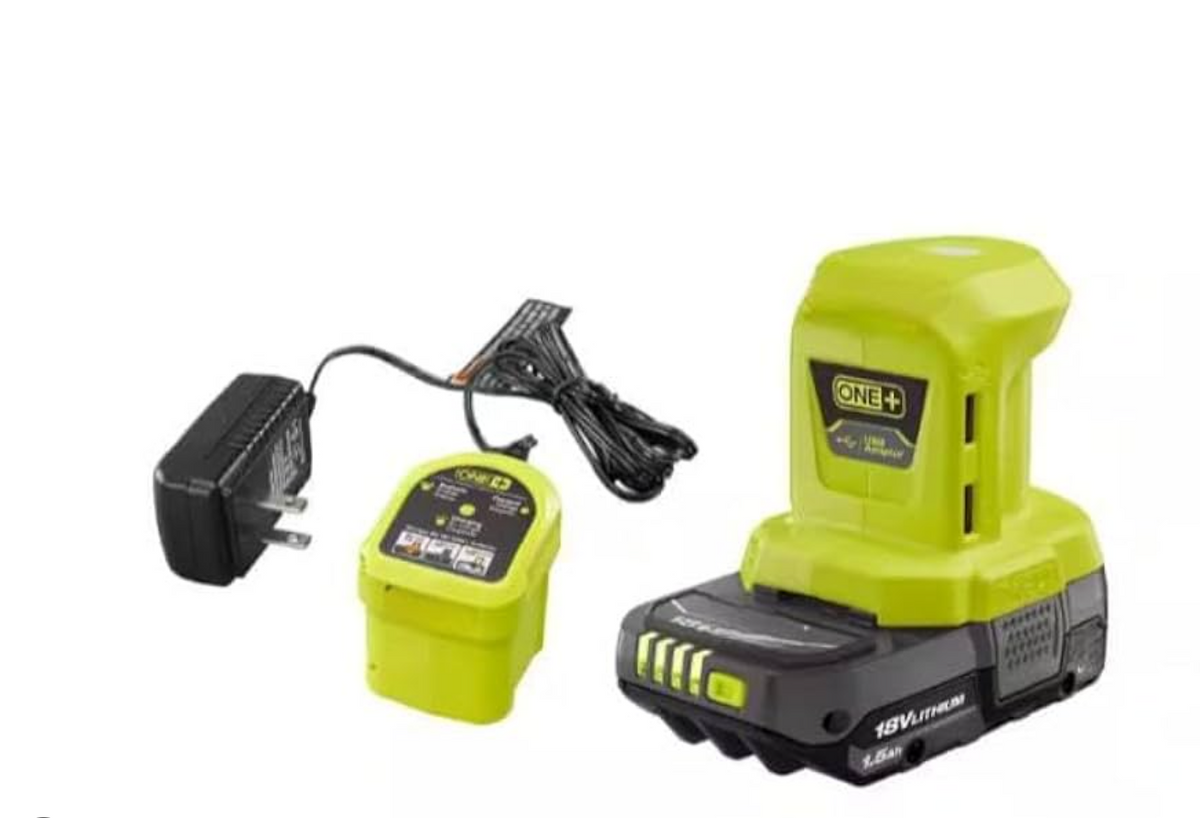 Ryobi P743GCSB 18V ONE+ Portable Power Source Starter Kit