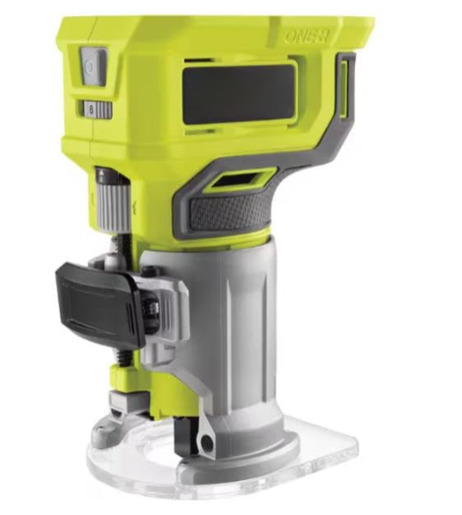 Ryobi PCL424B 18V ONE+ Compact Fixed Base Router (Tool Only)