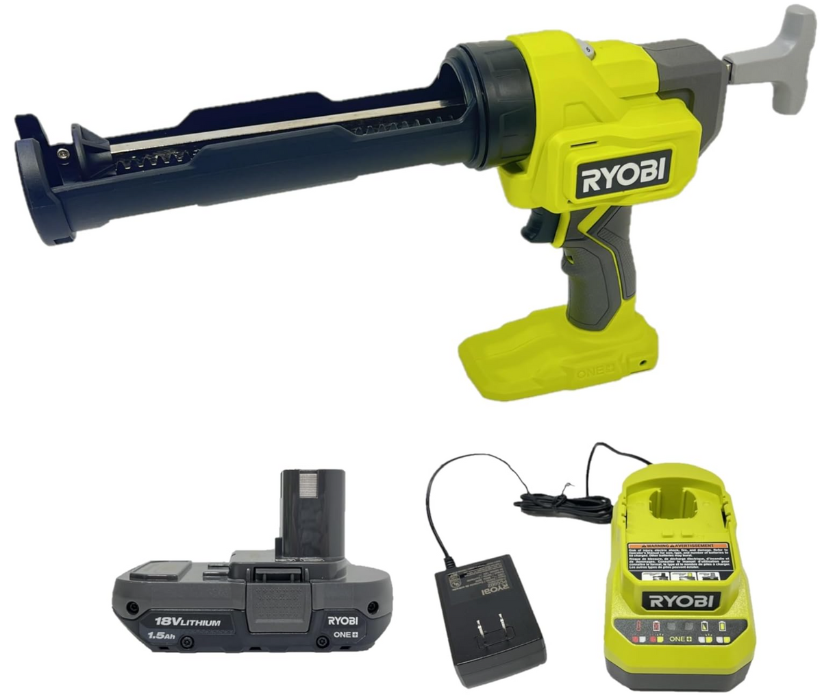 Ryobi PCL901K1 18V ONE+ 10 oz. Caulk and Adhesive Gun Kit