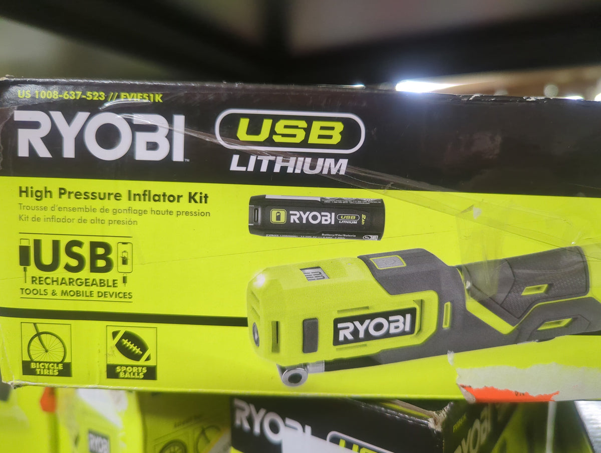 Ryobi FVIF51K - High Pressure Inflator Kit