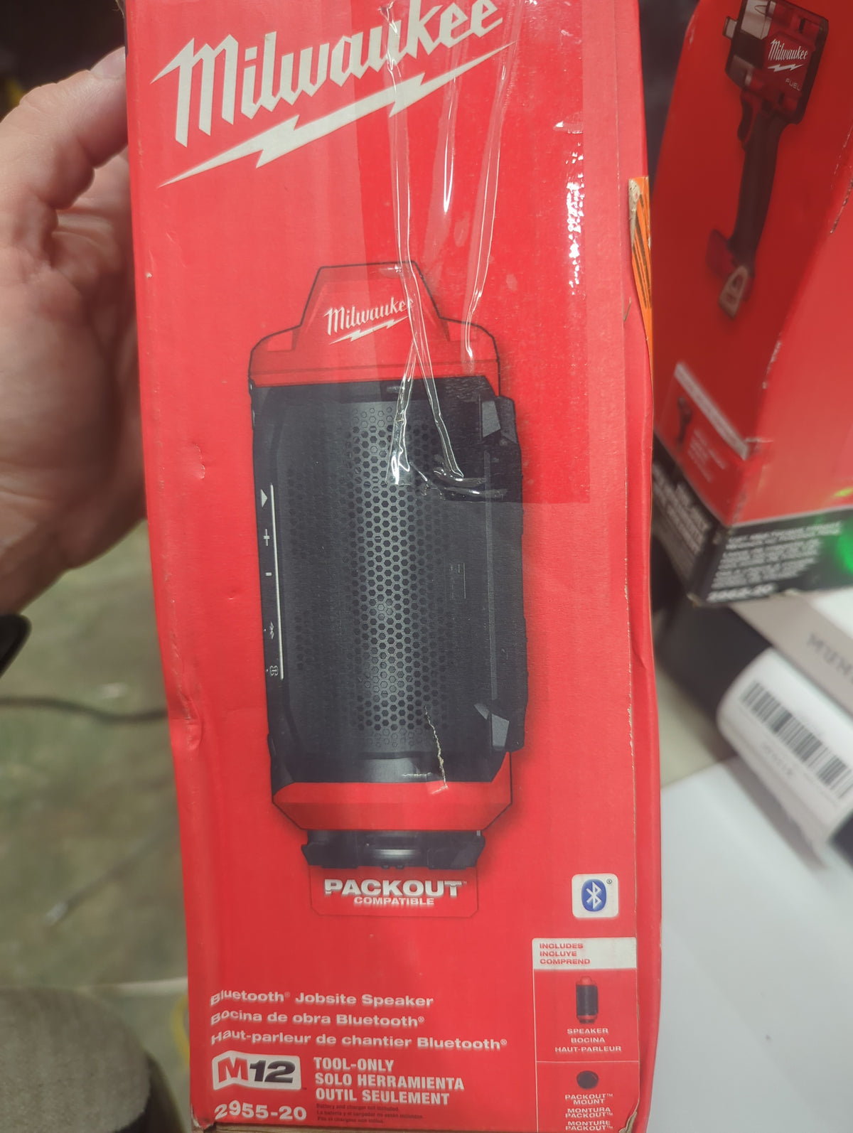 Milwaukee 2955-20 Bluetooth Jobsite Speaker