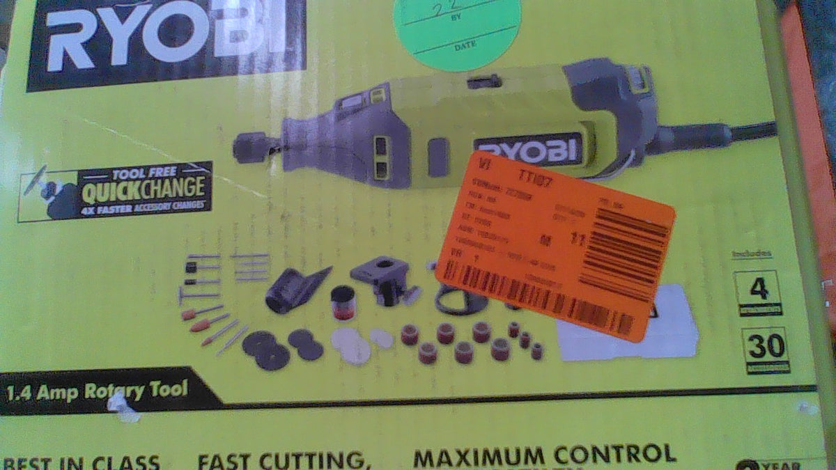 Ryobi RRT200 1.4 Amp Rotary Kit