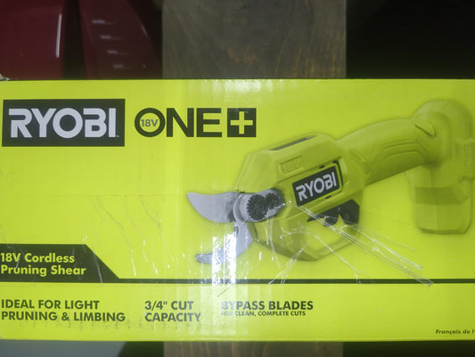 Ryobi P2504BTL 18V Cordless Pruning Shear