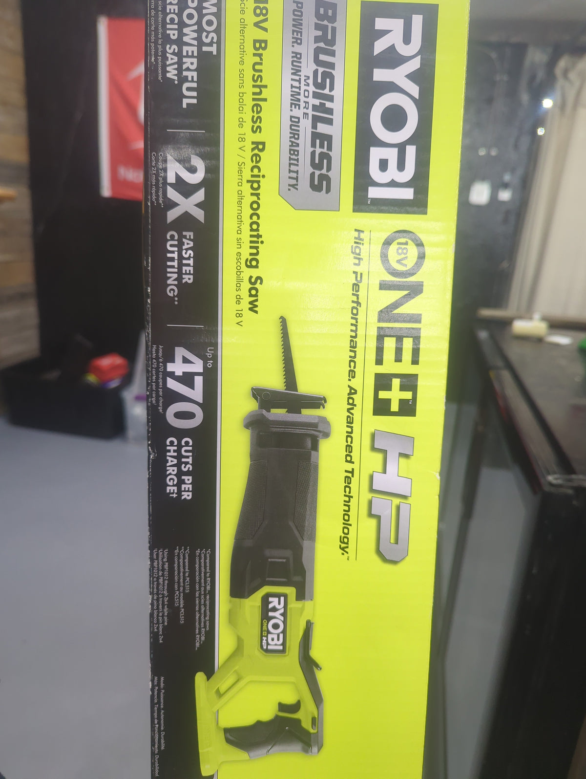 Ryobi PBLRS02B 18V Brushless Reciprocating Saw