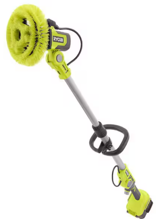 Ryobi PCL1701B 18V ONE+ Vortex Soap Dispensing Telescoping Scrubber (Tool Only)