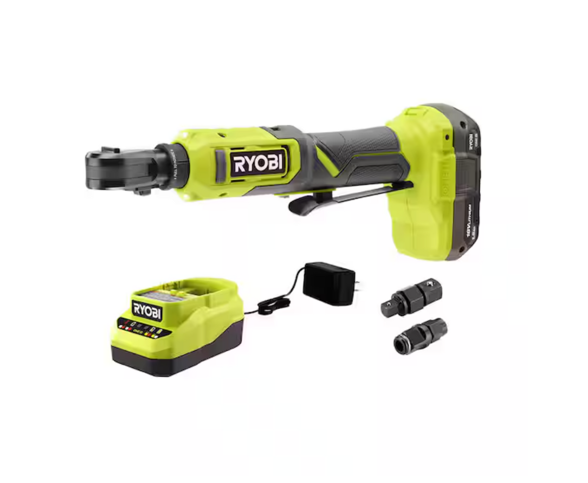 Ryobi PCL280K1SB 18V ONE+ Multi-Size Ratchet Kit