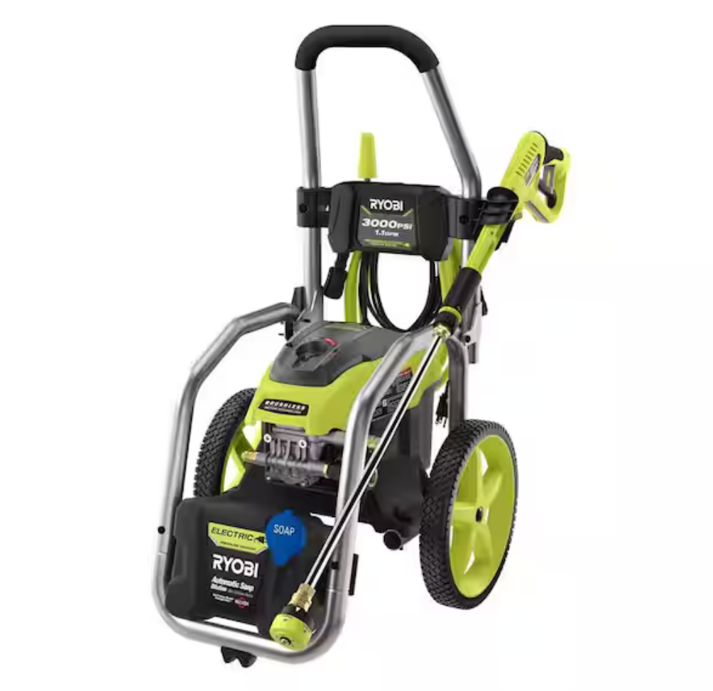 Ryobi RY143011 3000 PSI 1.1 GPM Electric Pressure Washer