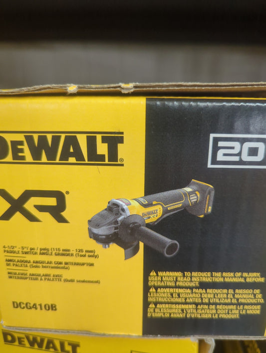 DeWalt DCG410B 4-1/2" - 5" Paddle Switch Angle Grinder