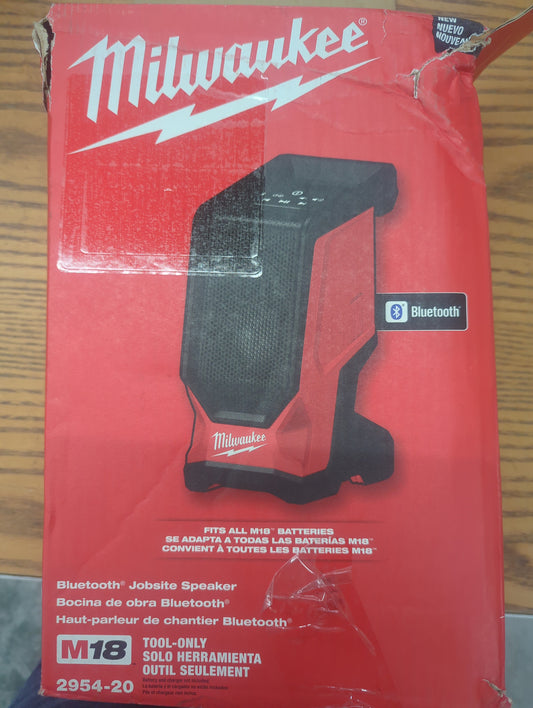 Milwaukee 2954-20 Bluetooth Jobsite Speaker