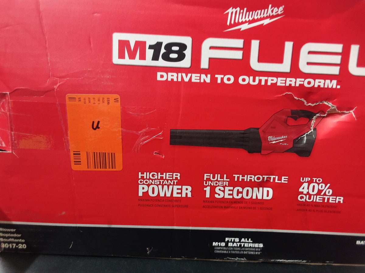 Milwaukee 3017-20 M18 FUEL 120 MPH 500 CFM 18V Lithium-Ion Brushless Cordless Handheld Blower (Tool-Only)