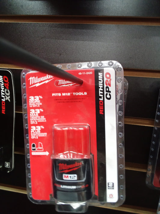 Milwaukee 48-11-2420 M12 RedLithium CP 2.0
