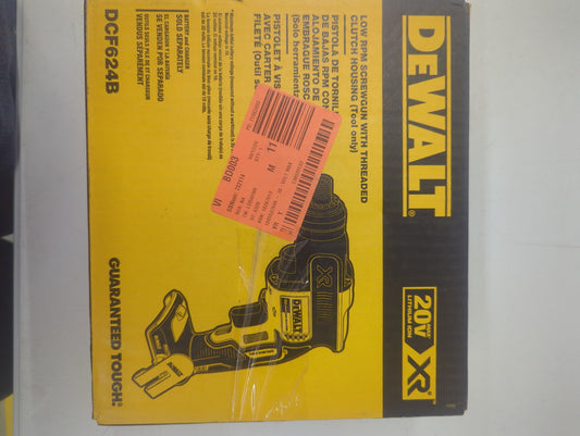 DeWalt DCF624B Low RPM Screwgun with Threaded Clutch Housing